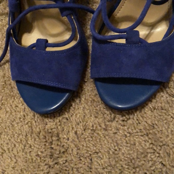 Saks Fifth Avenue Brand Size 7 high heel sandals. - Picture 5 of 6